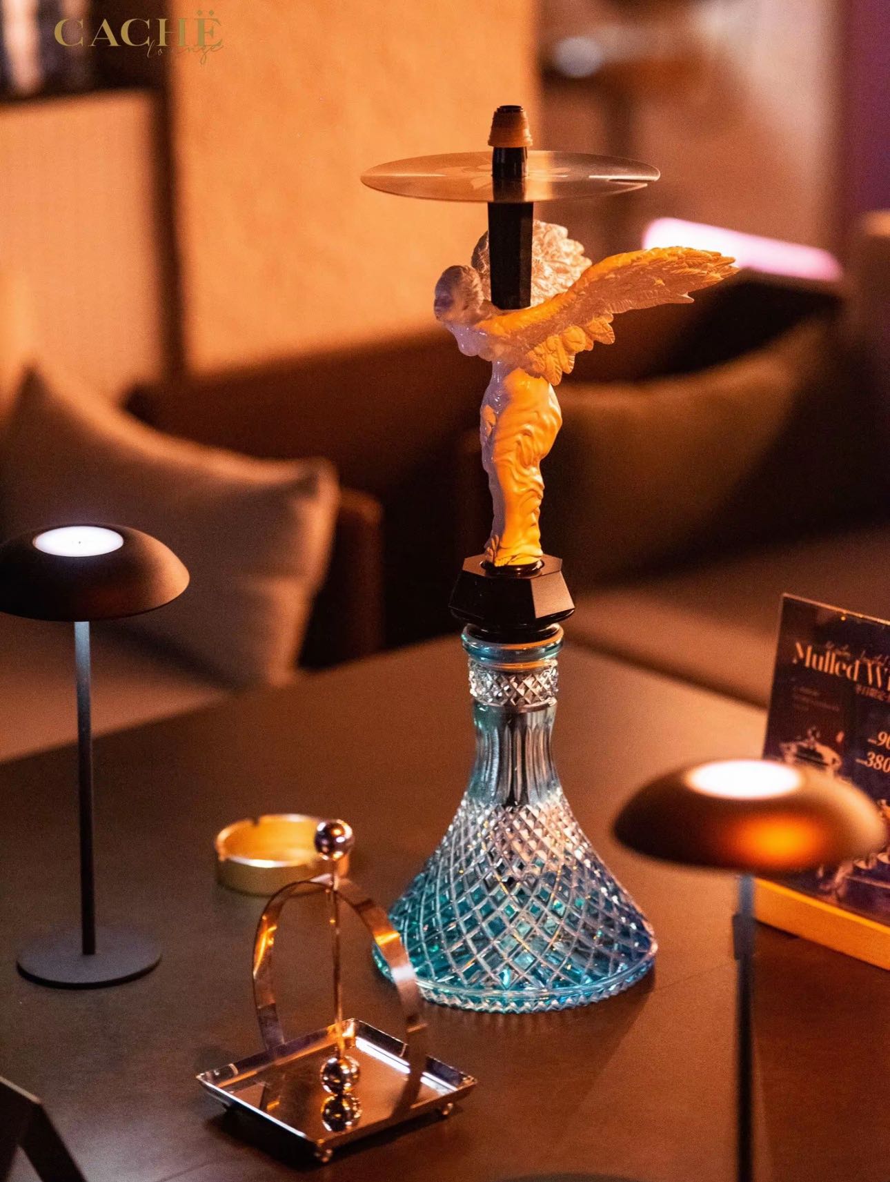 Hookah- White Jubilant Goddess