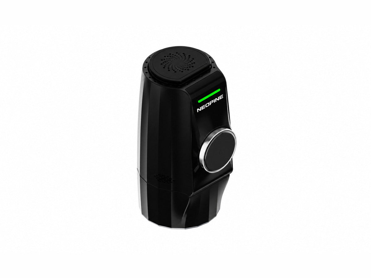 NEOPINE Pro 2026 e-hookah on dark surface showing ceramic coil heating module