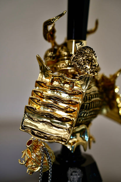 Hookah-Golden Warrior