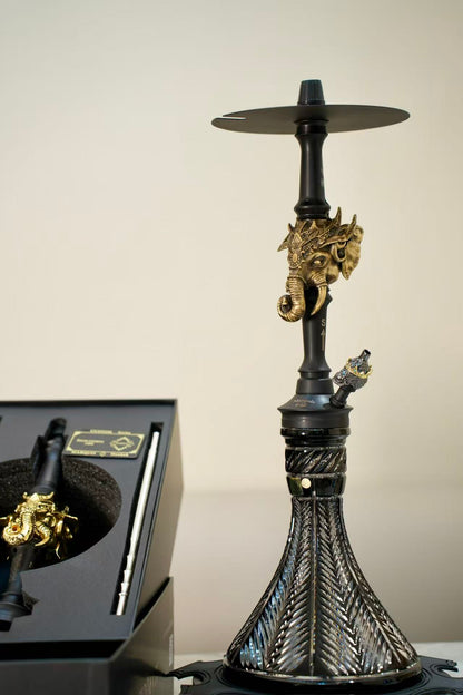 Hookah- Bronze Ganesha