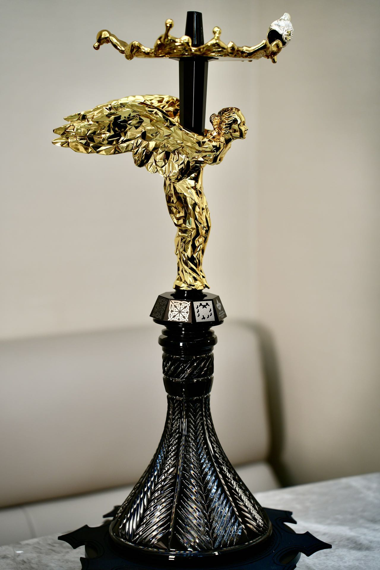 Radiant Angel Hookah — Golden