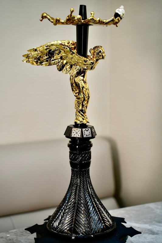 Hookah-Golden  Radiant Angel