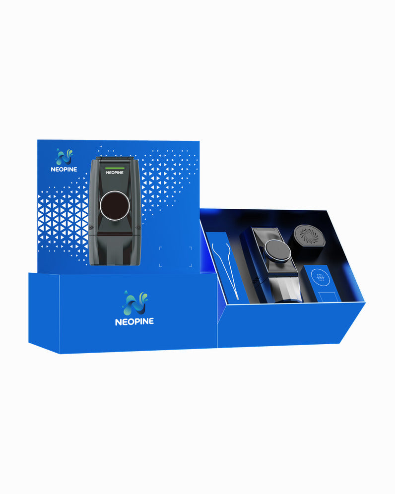 NEOPINE Pro 2026 printed gift box with moulded insert
