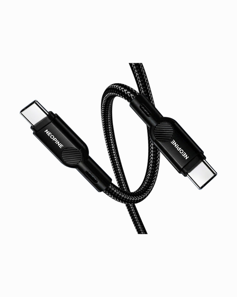 NEOPINE braided USB-C to USB-C charging cable